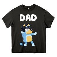 Asphalt Bluey Dad Heavy Core Tee - linhVisuals