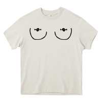 Cream newboobs piercings Heavy Core Tee - linhVisuals