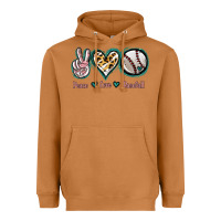 Meerkat Peace Love Baseball Heavyweight Hoodie - Jasminsmagicworld