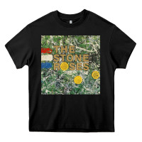 Black the stone roses Heavy Core Tee - linhVisuals