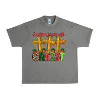 Tornado christmas begins with christ Urban Heavy Tee - CowhideDigitalArt