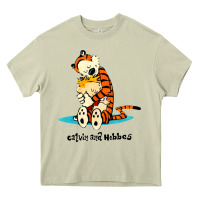 Mossy newcalvin and hobbes [tyellow] Heavy Core Tee - linhVisuals
