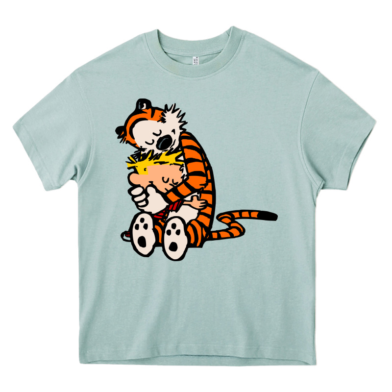 Newcalvin And Hobbes 04 Heavy Core Tee by linhVisuals | Teevron