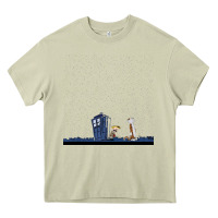 Mossy newcalvin and hobbes night star tardis Heavy Core Tee - linhVisuals