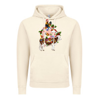 Vintage Artic stacked christmas farm animals Vintage Hoodie - Artiststas