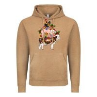 Vintage Camel stacked christmas farm animals Vintage Hoodie - Artiststas