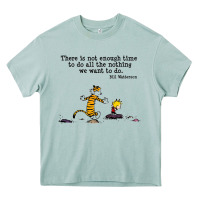 Arona newcalvin and hobbes quote 10 Heavy Core Tee - linhVisuals