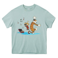 Arona newcalvin and hobbes sing 09 Heavy Core Tee - linhVisuals