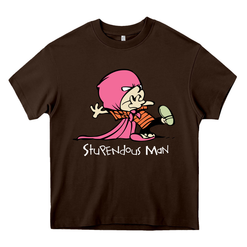 Newcalvin And Hobbes Stupendous Man Heavy Core Tee by linhVisuals | Teevron