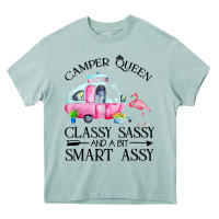 Newcamper Queen Classy Sassy And A Bit Smart Assy Heavy Core Tee | Teevron