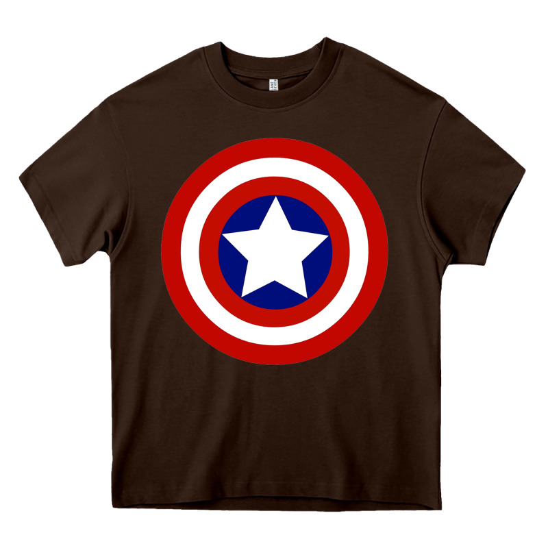 Newcaptain America Heavy Core Tee by linhVisuals | Teevron