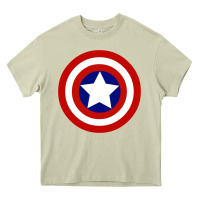 Mossy newcaptain america Heavy Core Tee - linhVisuals