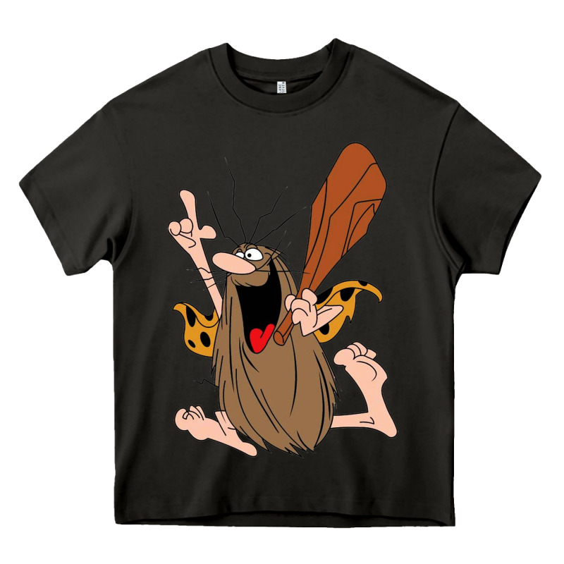 Newcaptain Caveman Heavy Core Tee by linhVisuals | Teevron