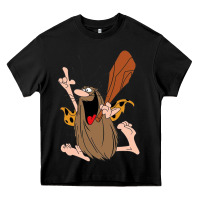 Black newcaptain caveman Heavy Core Tee - linhVisuals