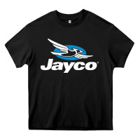 Black Jayco Bicycling Bike Heavy Core Tee - linhVisuals