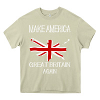 Mossy make america great britain again funny uk us Heavy Core Tee - linhVisuals