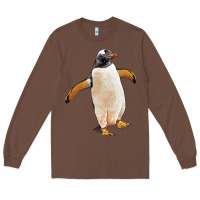 Chestnut penguin Long Sleeve Tee - LillyAllenDesigns