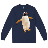 Navy penguin Long Sleeve Tee - LillyAllenDesigns