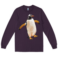 Plum penguin Long Sleeve Tee - LillyAllenDesigns