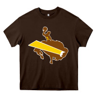 Chocolate Brown wyoming josh Heavy Core Tee - linhVisuals