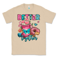 Mushroom better together donut and coffee valentines day Classic Tee - OliviaCreatesArt