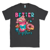 Smoke better together donut and coffee valentines day Classic Tee - OliviaCreatesArt