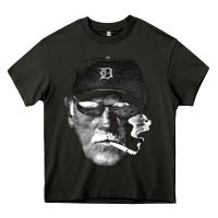 Asphalt newcigarette smoking jim leyland Heavy Core Tee - linhVisuals