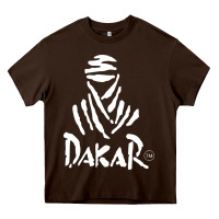 Chocolate Brown rally dakar paris merch Heavy Core Tee - linhVisuals