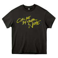Asphalt Call Me By Your Name Heavy Core Tee - linhVisuals