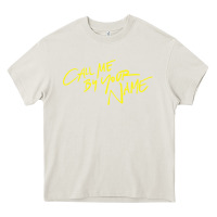 Cream Call Me By Your Name Heavy Core Tee - linhVisuals