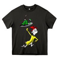 Asphalt green eggs and ham Heavy Core Tee - linhVisuals