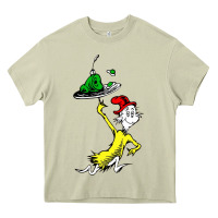 Mossy green eggs and ham Heavy Core Tee - linhVisuals