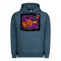 Pigment Midnight Navy boo gemstone halloween pumpkin Urban Hoodie - RanaPortraitStore