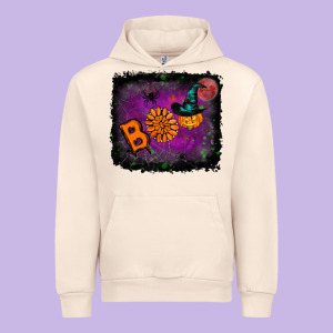Boo Gemstone Halloween Pumpkin Urban Hoodie Designed By Ranaportraitstore