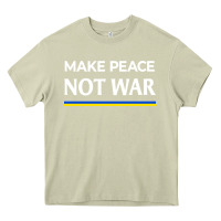 Mossy make peace not war Heavy Core Tee - linhVisuals