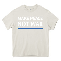 Cream make peace not war Heavy Core Tee - linhVisuals