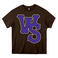 Chocolate Brown winston-salem-dash Heavy Core Tee - linhVisuals