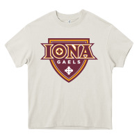 Cream iona gaels Heavy Core Tee - linhVisuals