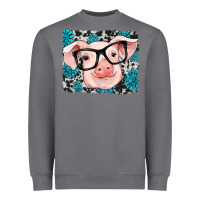 Storm gemstone and cowhide pig Heavyweight Sweatshirt - RanaPortraitStore