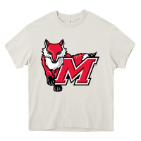 Cream marist red foxes Heavy Core Tee - linhVisuals