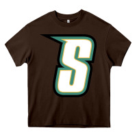 Chocolate Brown siena saints Heavy Core Tee - linhVisuals
