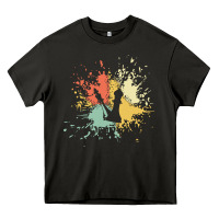 Asphalt chess t  shirt c h e s s i n k s p l a s h t  shirt Heavy Core Tee - linhVisuals