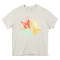 Cream chess t  shirt c h e s s i n k s p l a s h t  shirt Heavy Core Tee - linhVisuals