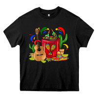 Black Mexico Coffee Mug Heavy Core Tee - FaDigitalArtStudio