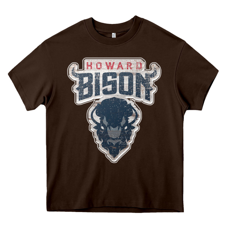 Howard Bison Heavy Core Tee by linhVisuals | Teevron