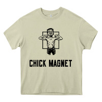 Mossy chick magnet Heavy Core Tee - linhVisuals