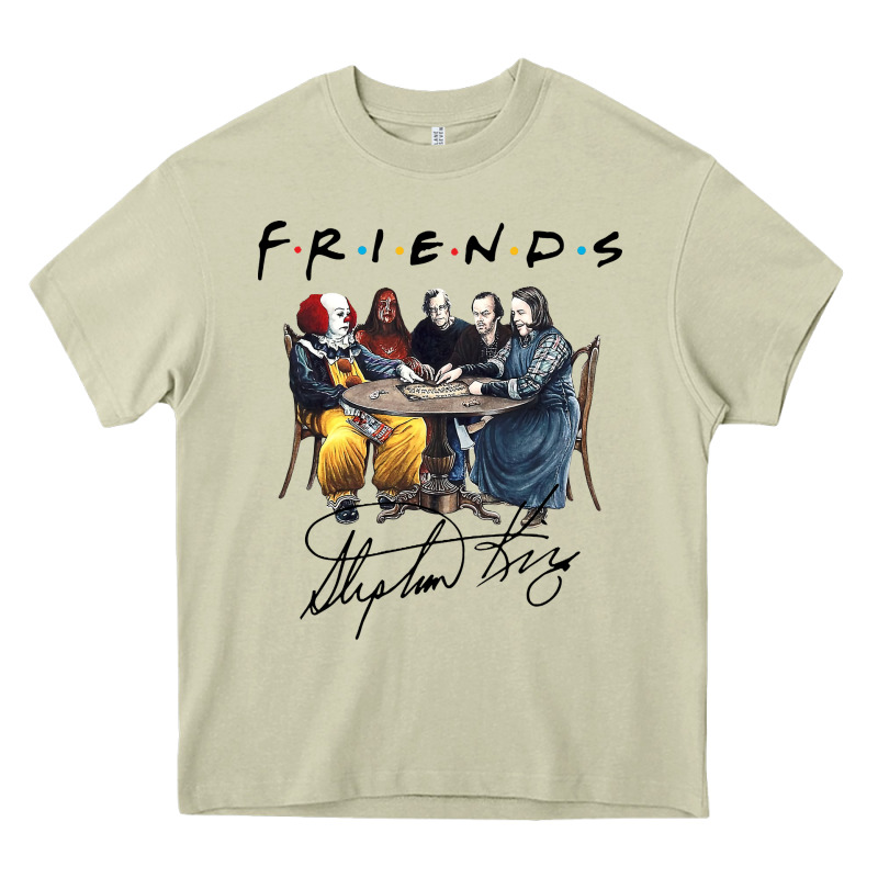 Horror Friends Heavy Core Tee by linhVisuals | Teevron