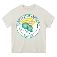 Cream norfolk state spartans Heavy Core Tee - linhVisuals