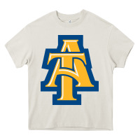 Cream north carolina a&t aggies Heavy Core Tee - linhVisuals