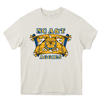Cream north carolina a&t aggies Heavy Core Tee - linhVisuals